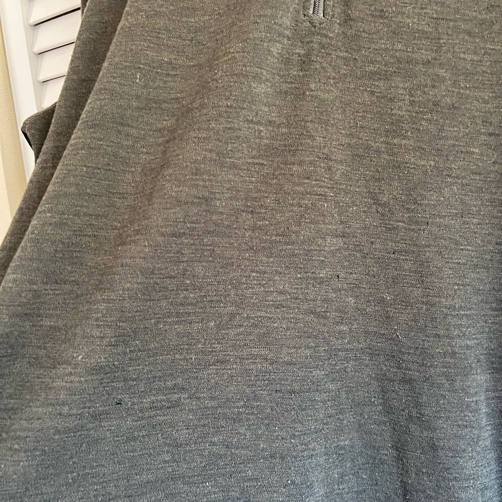 Smartwool Pullover Sweater Green Merino Wool 1/4 Zip Baselayer - Picture 12 of 14